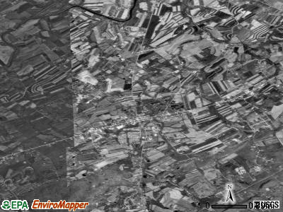 Zip code 17301 satellite photo by USGS