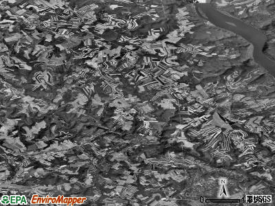 Zip code 17302 satellite photo by USGS