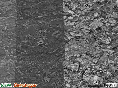 Zip code 17316 satellite photo by USGS