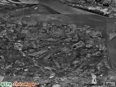 Zip code 17319 satellite photo by USGS