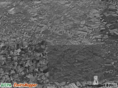 Zip code 17340 satellite photo by USGS