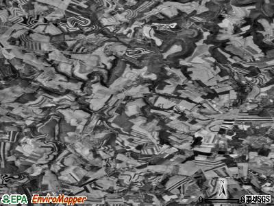 Zip code 17352 satellite photo by USGS