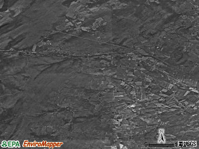 Zip code 17353 satellite photo by USGS
