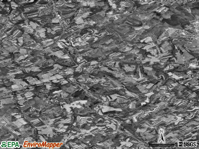 Zip code 17360 satellite photo by USGS