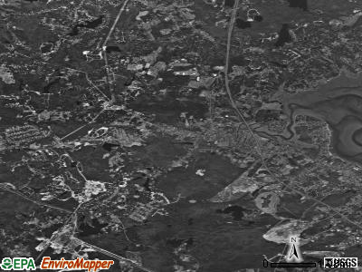 Zip code 02364 satellite photo by USGS