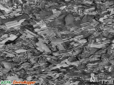 Zip code 17366 satellite photo by USGS