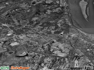 Zip code 17370 satellite photo by USGS