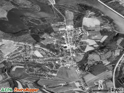 Zip code 17407 satellite photo by USGS