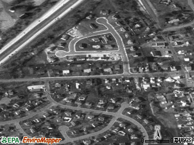 Zip code 17508 satellite photo by USGS