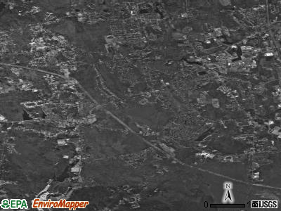 Zip code 02375 satellite photo by USGS