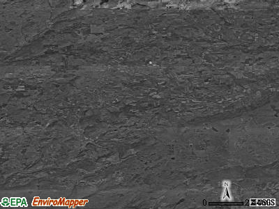 Zip code 17724 satellite photo by USGS
