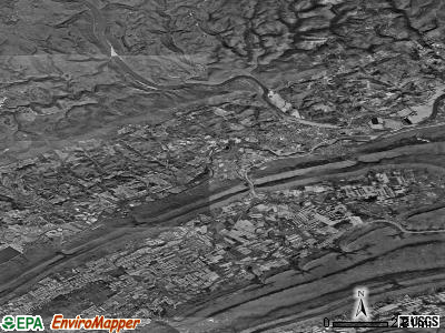 Zip code 17751 satellite photo by USGS