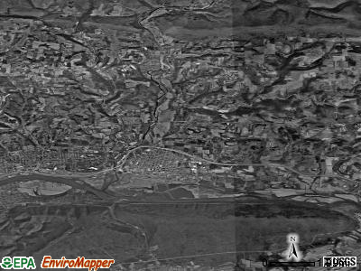 Zip code 17754 satellite photo by USGS