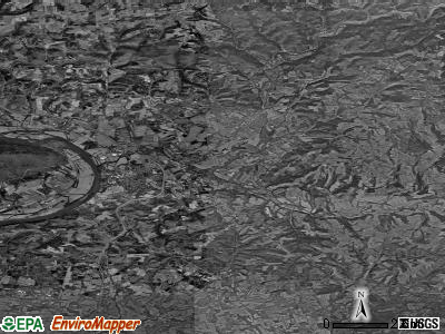 Zip code 17756 satellite photo by USGS