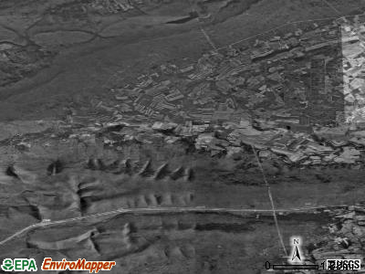 Zip code 17810 satellite photo by USGS