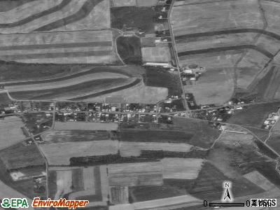 Zip code 17829 satellite photo by USGS