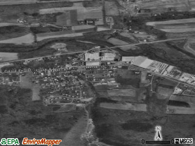 Zip code 17833 satellite photo by USGS