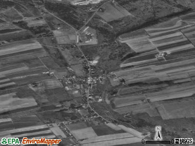 Zip code 17835 satellite photo by USGS