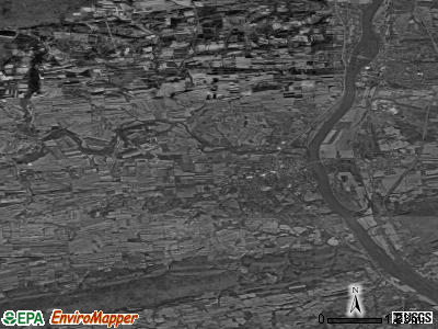 Zip code 17837 satellite photo by USGS