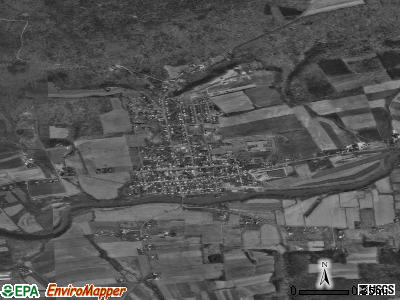 Zip code 17855 satellite photo by USGS