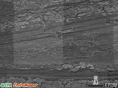 Zip code 17872 satellite photo by USGS