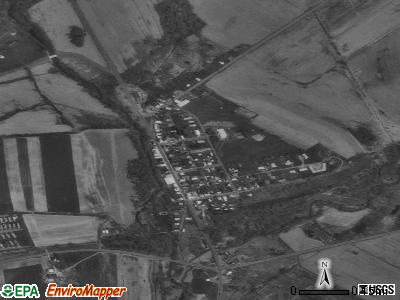 Zip code 17884 satellite photo by USGS
