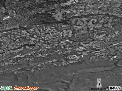 Zip code 17922 satellite photo by USGS