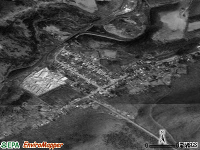 Zip code 17936 satellite photo by USGS