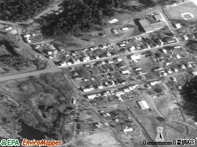 Zip code 17945 satellite photo by USGS
