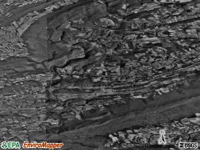 Zip code 17960 satellite photo by USGS