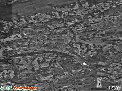 Zip code 17961 satellite photo by USGS