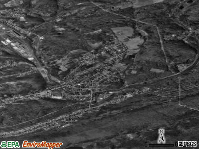 Zip code 17965 satellite photo by USGS
