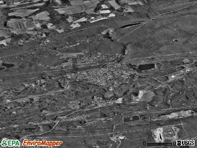 Zip code 17976 satellite photo by USGS