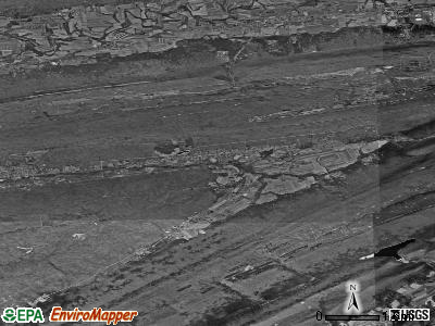 Zip code 17980 satellite photo by USGS