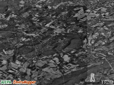 Zip code 18092 satellite photo by USGS