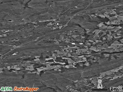 Zip code 18214 satellite photo by USGS