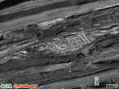 Zip code 18218 satellite photo by USGS