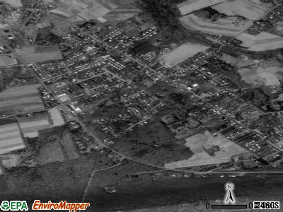 Zip code 18219 satellite photo by USGS