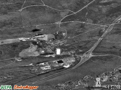 Zip code 18220 satellite photo by USGS