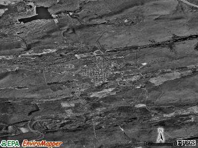 Zip code 18224 satellite photo by USGS