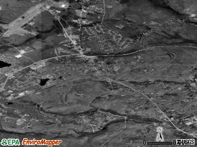 Zip code 18344 satellite photo by USGS
