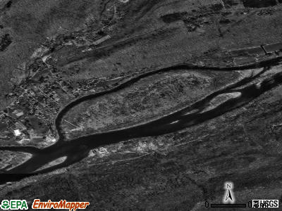 Zip code 18356 satellite photo by USGS