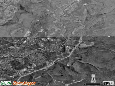 Zip code 18403 satellite photo by USGS