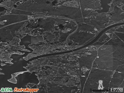 Zip code 02532 satellite photo by USGS