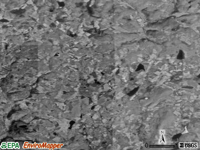 Zip code 18465 satellite photo by USGS