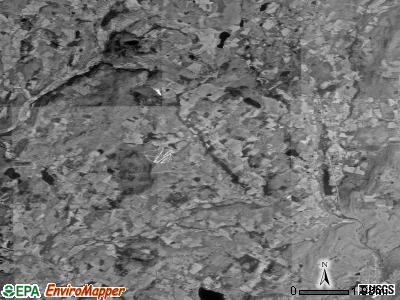 Zip code 18470 satellite photo by USGS
