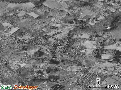 Zip code 18471 satellite photo by USGS