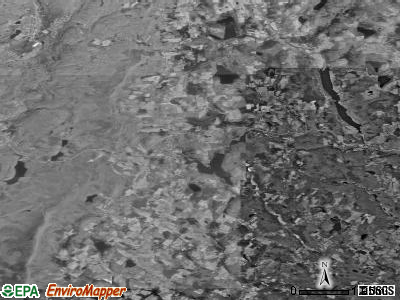 Zip code 18472 satellite photo by USGS