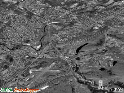 Zip code 18507 satellite photo by USGS