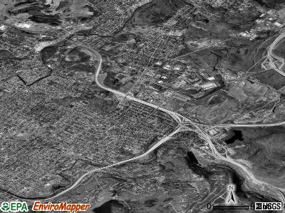 Zip code 18512 satellite photo by USGS